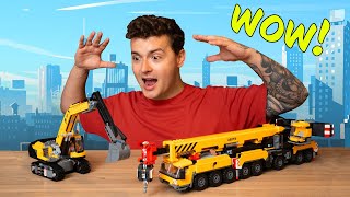 LEGO CITY IS BACK ON TRACK! 60409 CRANE & 60420 EXCAVATOR REVIEW