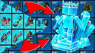 Collected Gems From Guns Beaucoup De Gemmes Et Bonus - Pixel Gun 3D