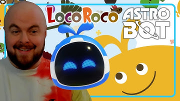 REACTION - LocoRoco x Astro Bot (2024) FULL LEVEL Going Loco 100% Full Playthrough