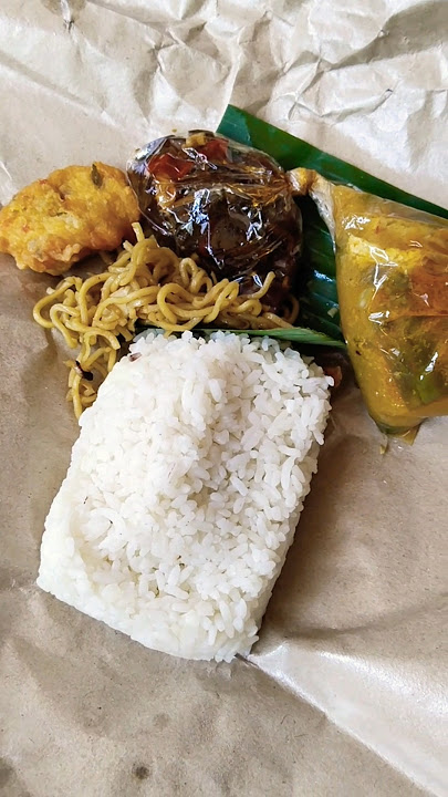 Nasi Bungkus 7000an Tapi Nikmat‼️#shorts