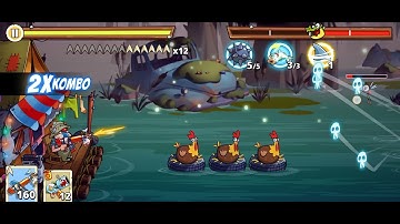 Swamp Attack 2 level 29 walkthrough 