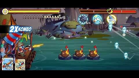 Swamp Attack 2 level 29 walkthrough 