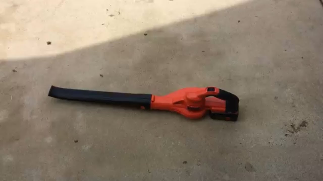 Black+Decker LSW40C Leaf Blower Review - Consumer Reports