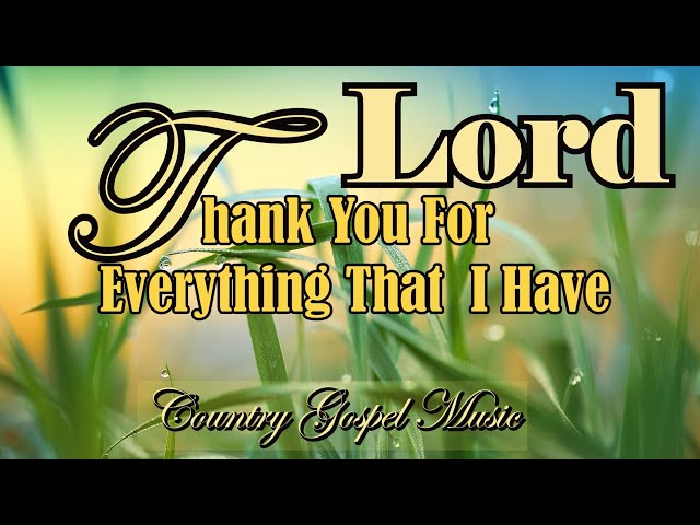 Thank You Lord For Everything/Lead me Lord/Country Gospel Album By Kriss Tee Hang/Lifebreathrough class=