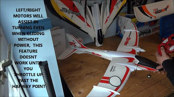 HOBBYZONE FIREBIRD STRATOS HOW IT WORKS & MAIDEN FLIGHT