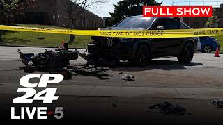 Motorcyclist seriously injured in Vaughan crash | CP24 Live at Five for May 26, 2026