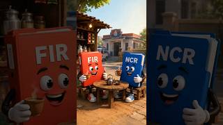 FIR 🆚 NCR | दोनों में क्या अंतर है? | Fir , Ncr kya hota hai, educational cartoon video, #FIR #NCR