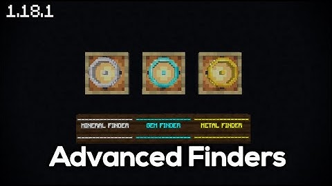 Minecraft Advanced Compass Mod (1.18.1)