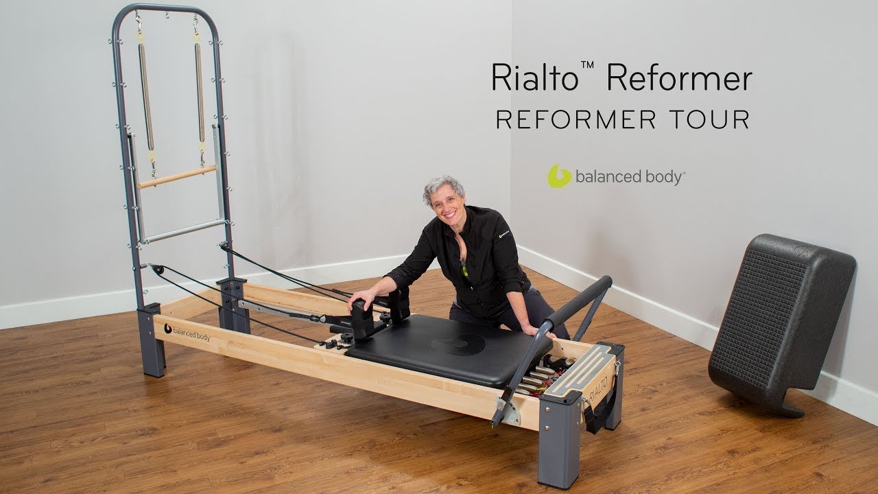 Balanced Body Rialto Pilates Reformer with Tower and Mat