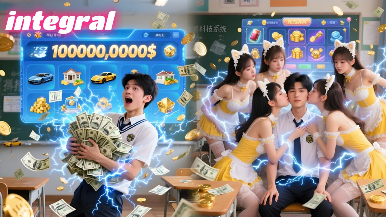 Pobre obtém Sistema de Vida Brilhante — cumpre tarefas, ganha recompensas e atrai deusas do campus.