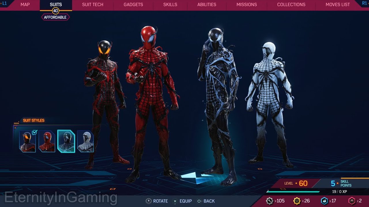 Absolute Carnage Suit Spider Man 2 - YouTube