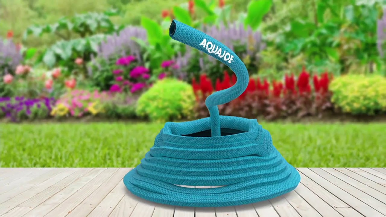 Sun Joe Pro Series 50' Fiber Jacket Hose with Aluminum Nozzle on QVC