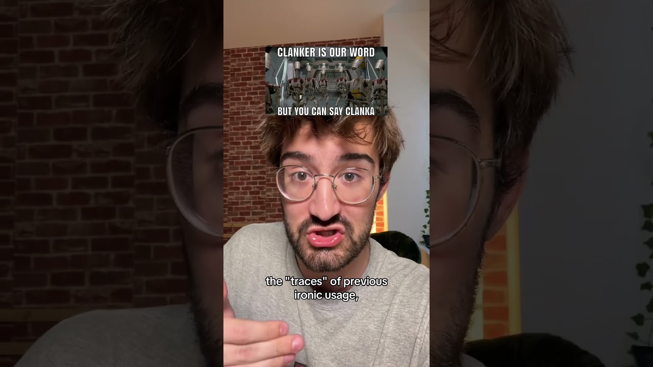 Why "clanker" works as a slur