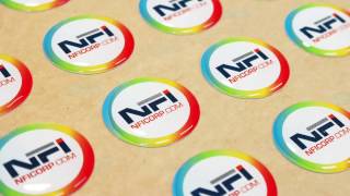 NFI Corp Domed Labels