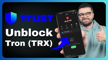 How to Unblock Tron on Trust Wallet | Unblock TRX tokens