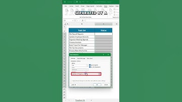 Excel Tips #52: Save Time with Coloured Dropdown Lists! 🚀