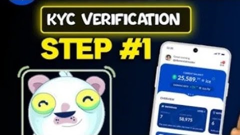 ICE KYC step 1 Complete with OKC Ice adrees