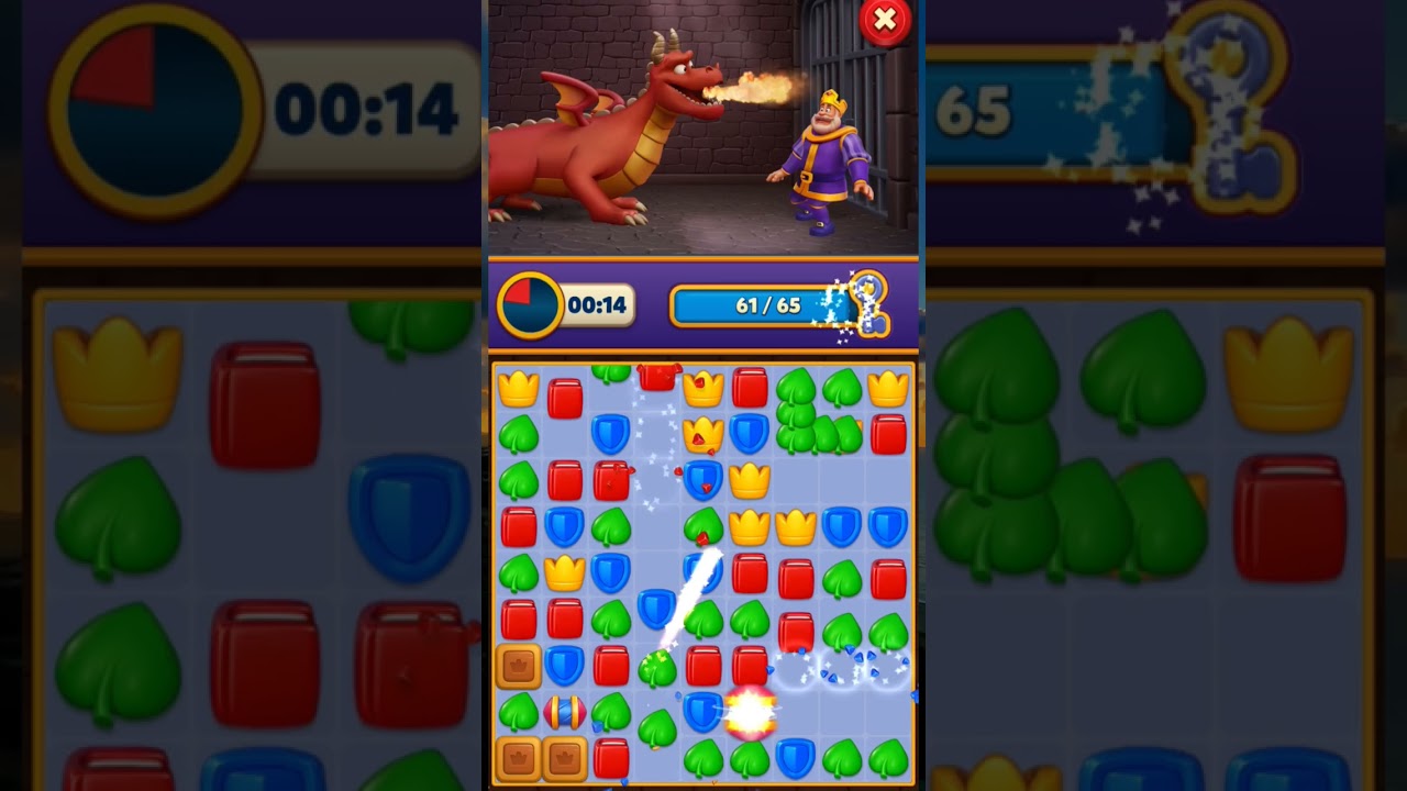 👑 Royal Match King Rescue - level 15 🔥🔥  must watch 