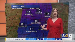 Krista McEnany's Monday morning forecast