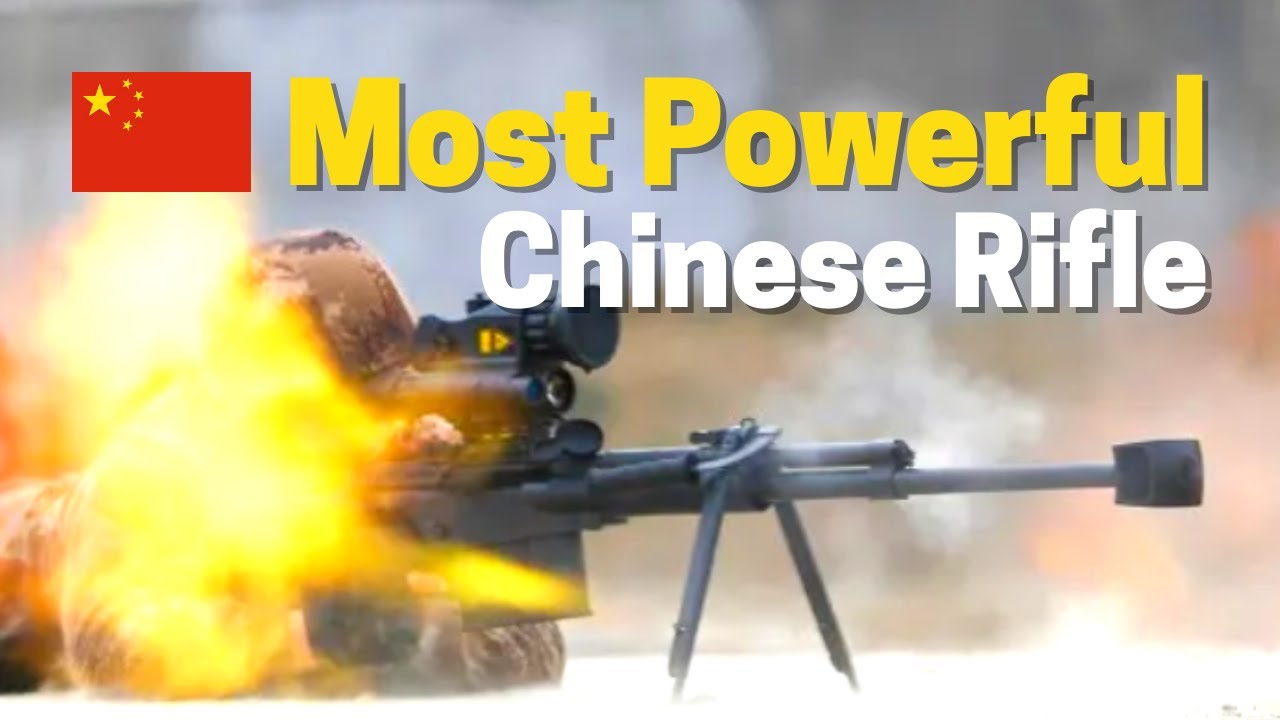  China's Most Powerful Rifle: Computerized .50 QBU-10 12.7mm rifle with world class fire control unit