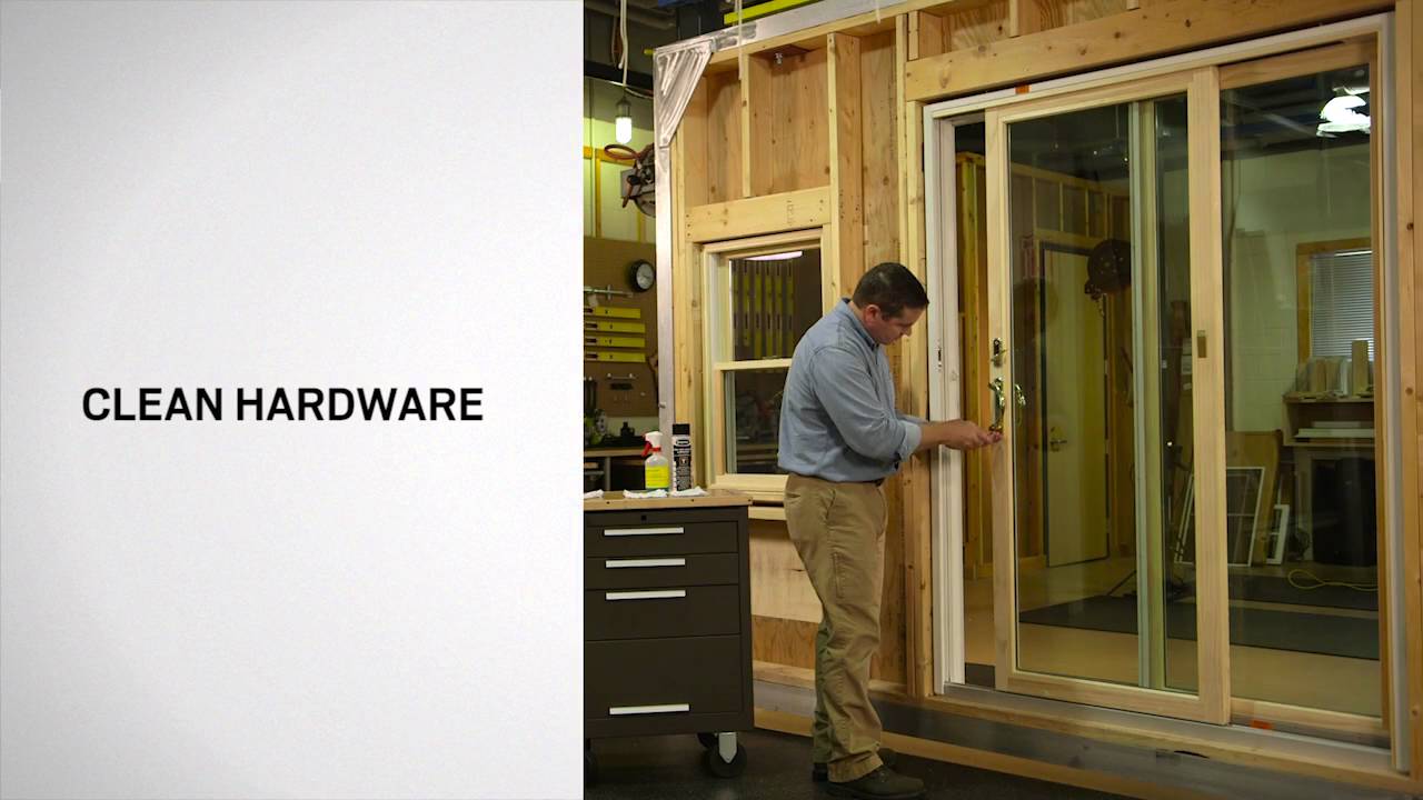 Caring for and Maintaining Patio Doors Andersen Windows YouTube