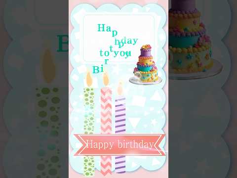 Happy birthday card message 💖birthday card birthday candle #birthday #birthdaycard #Birthdaymessage