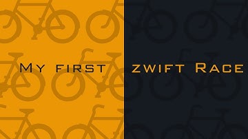 My First Ever ZWIFT Race