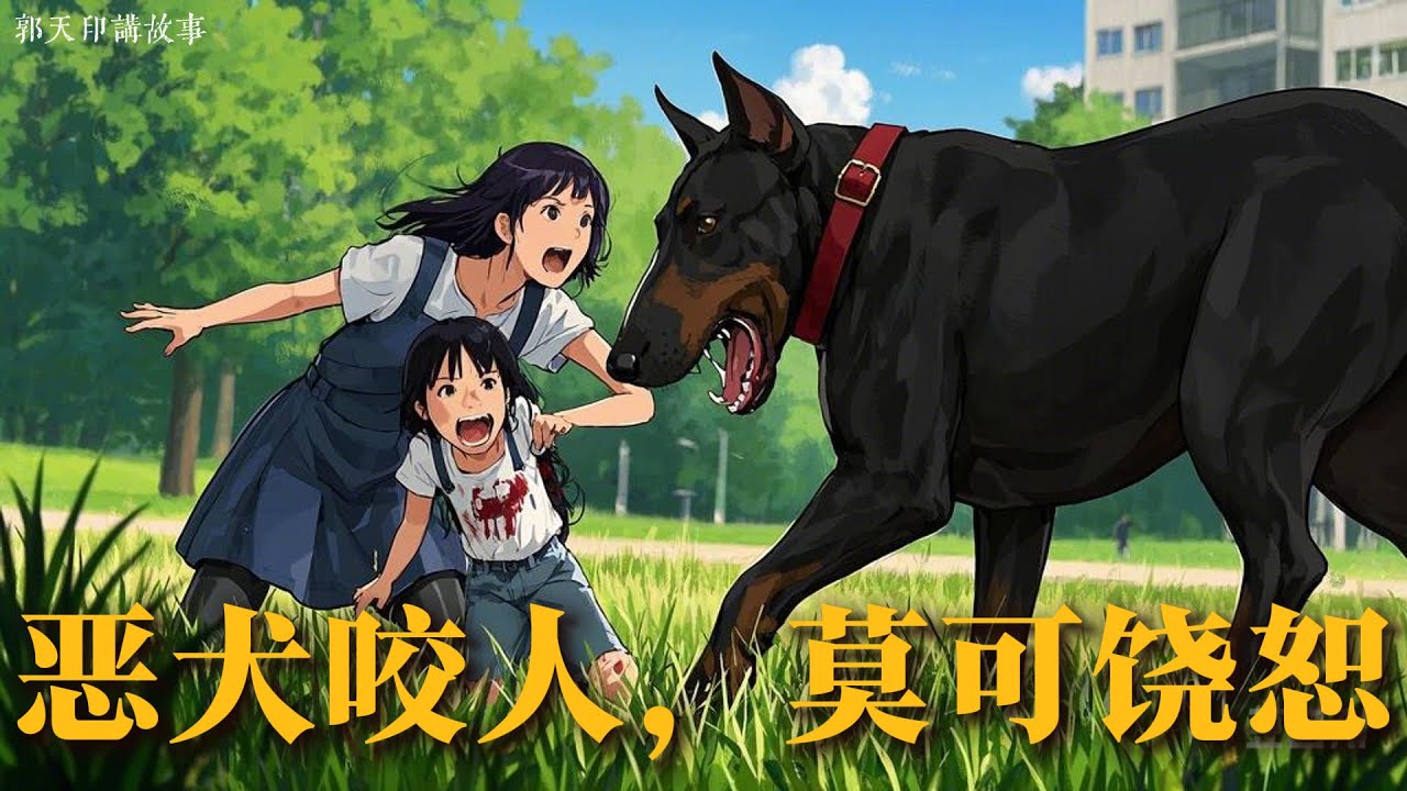 恶犬咬人,莫可饶恕,江西赣州4头大型犬袭击母女二人 - YouTube