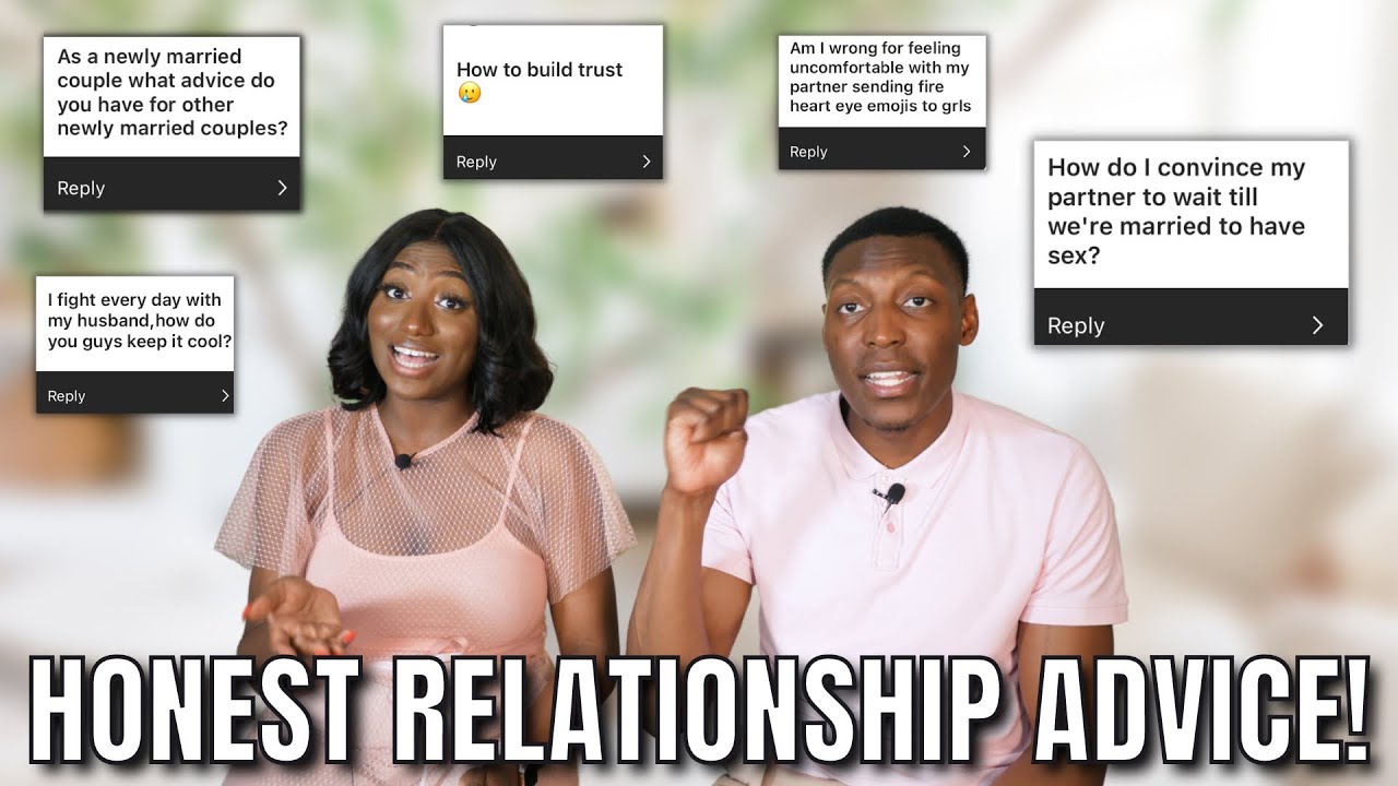 Our Honest and RAW Relationship Advice To You 🤭 image