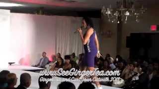 Alison Hinds sings'Iron Bazodee' at Caribbean Catwalk 2013