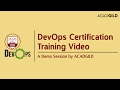 Devops training  a demo session by acadgild