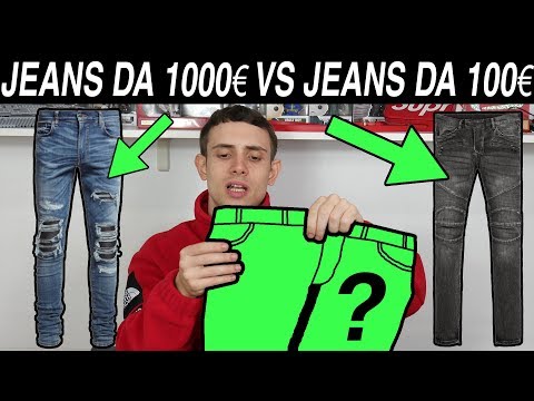 JEANS SKINNY 1000€ vs 50€ - QUALE É MEGLIO?