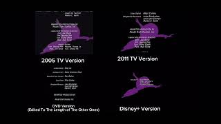 Disneys Kim Possible Movie So The Drama End Credits Comparison