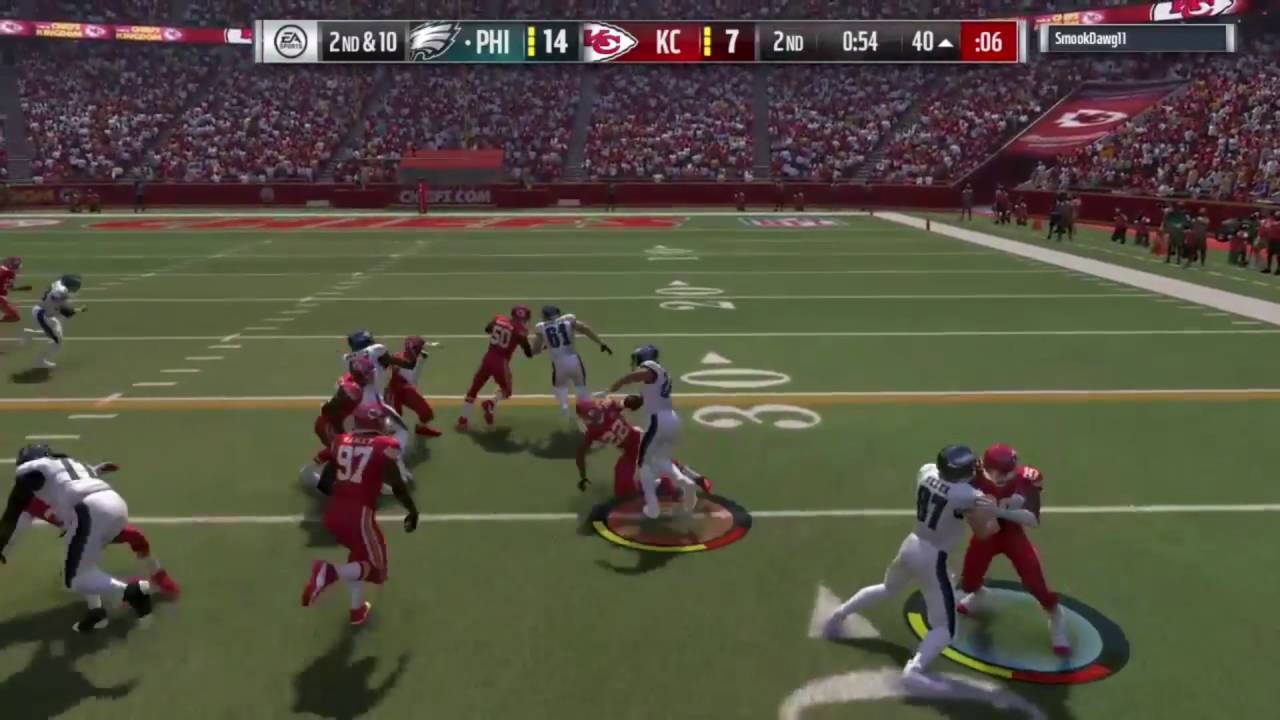 Carson Wentz is a DOT MASTER!!| Philadelphia Eagles Gameplay| Madden 17 Online Ranked Match