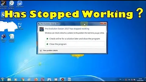 Cara Mengatasi Aplikasi Has Stopped Working Windows 7 - Work 100%