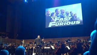 THE FAST AND THE FURIOUS, BRIAN TYLER LIVE IN CONCERT. 25.10.2018. ROYAL FESTIVAL HALL, LONDON.
