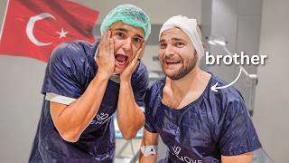 I took my brother to Turkey for a hair transplant