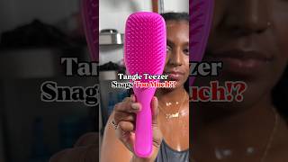 😱 The Tangle Teezer Snags Too Much! 😣 Snag Free Detangling #shorts #tangleteezer #curlyhairtips