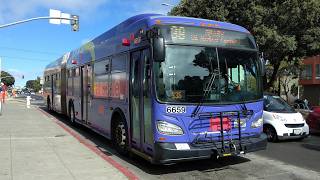 SF Muni 2017 New Flyer XDE60 #6659 on Route 38 Geary SF Muni 2017 New Flyer XDE60 #6659 on Route 38 Geary