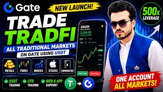 How To Trade Gold, Forex & Stocks on Gate TradFi (Full Tutorial)