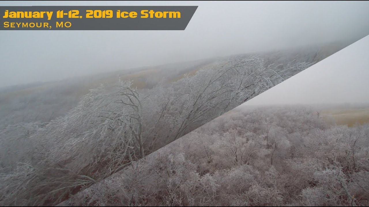 Devastating Ice Storm Impacts Missouri Seymour, MO YouTube