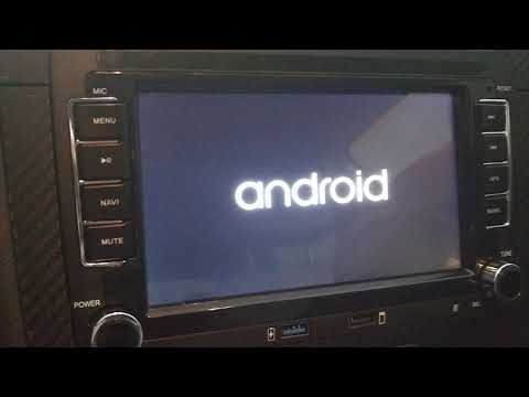Car Radio Android 10, 2 din Hard Reset / Update with files