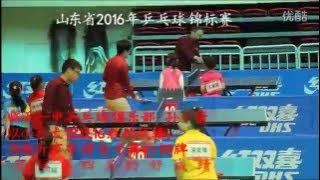 Training in Sun Xiaolei China table tennis club
