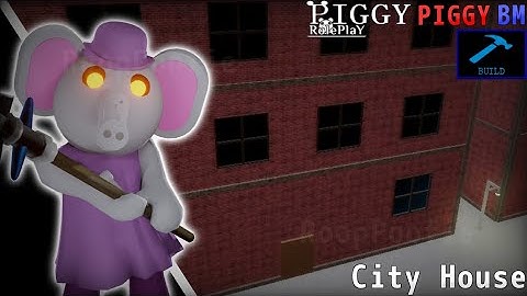 🧱 How to make City House in Piggy Build Mode! 🛠