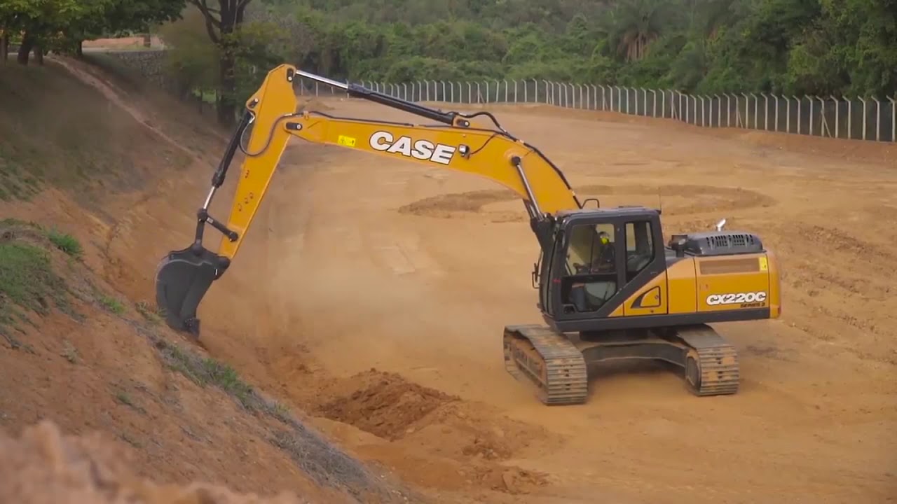 Conheça A Linha De Escavadeiras Hidráulicas Da Case Construction Youtube