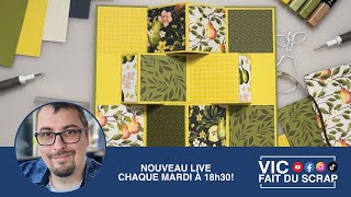 [Global Stampin] Mini Album Paravent (10 photos)