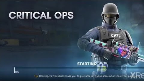 my first gaming video  critical Ops multiplayer FPS game📱⚔️ part 1🏴‍☠️🎮🎴(gaming video