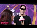 CHRISTIAN CHAVEZ (RBD) entrevista backstage desde LATIN AMAS 2024