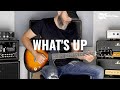 Video thumbnail of "4 Non Blondes - What's Up - Electric Guitar Cover by Kfir Ochaion - Donner Guitars"