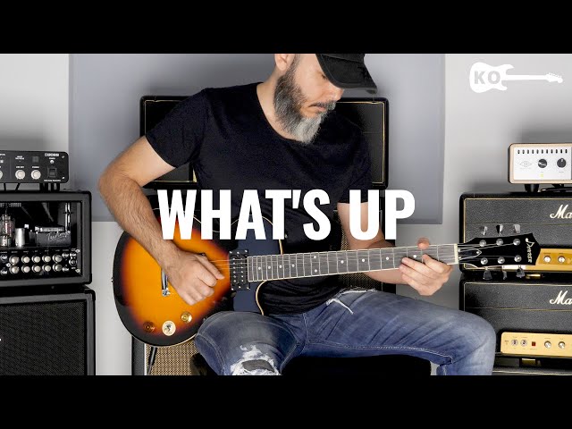 4 Non Blondes - What's Up - Electric Guitar Cover by Kfir Ochaion - Donner Guitars class=